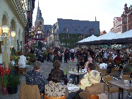 Sommernachtstango auf dem Quedlinburger Marktplatz