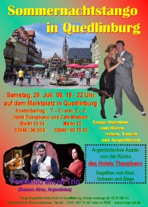 4. Sommernachtstango auf dem Quedlinburger Marktplatz
