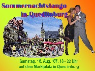 3. Sommernachtstango auf dem Quedlinburger Marktplatz